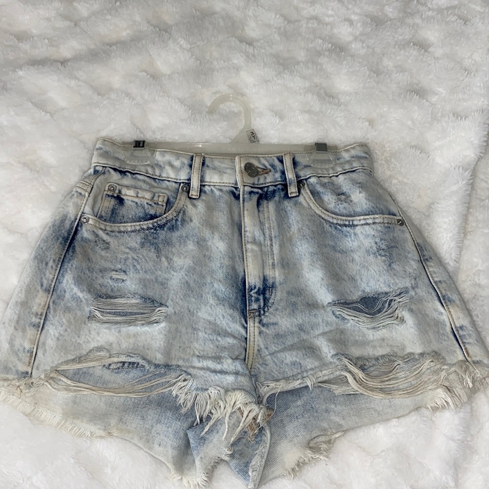 Garage denim shorts